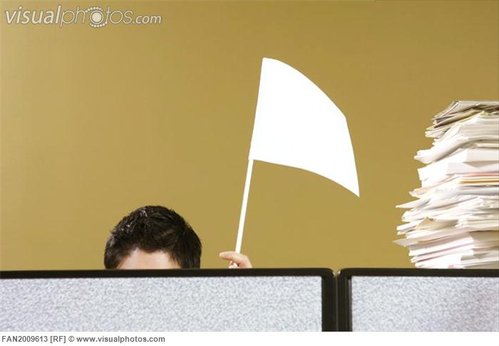 White_flag_held_behind_office_wall_FAN2009613.jpg