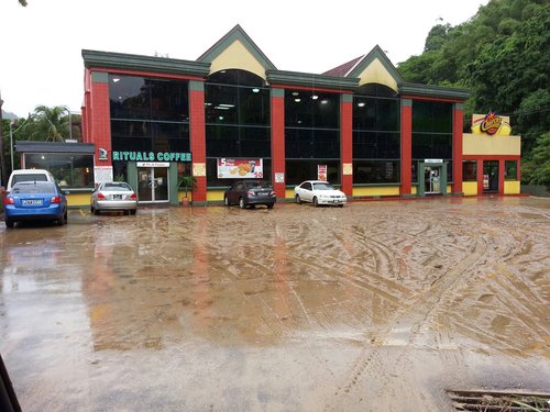 Pizza Boys Maraval after flood.jpg