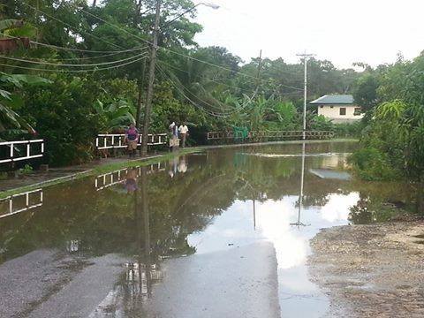 Flood at Navet Village, Rio Claro..jpg