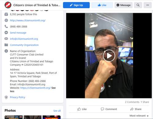CUTT FB Page.png